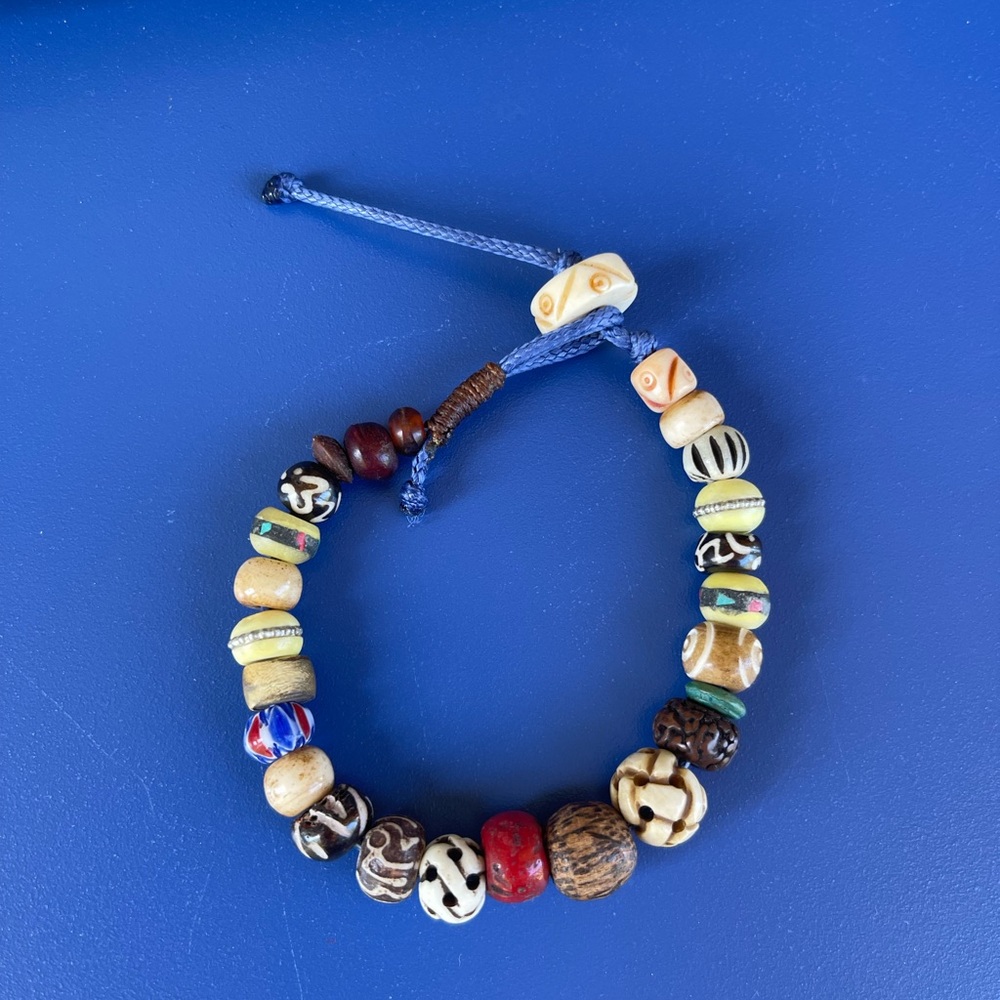 African beads unisex handmade bracelet
